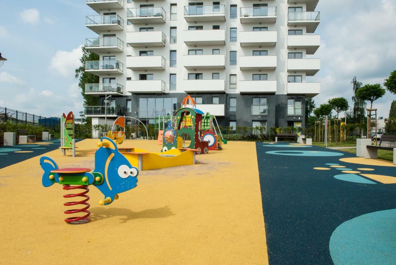 Albatross Towers Joda Bed Apartment Gdańsk Exterior foto